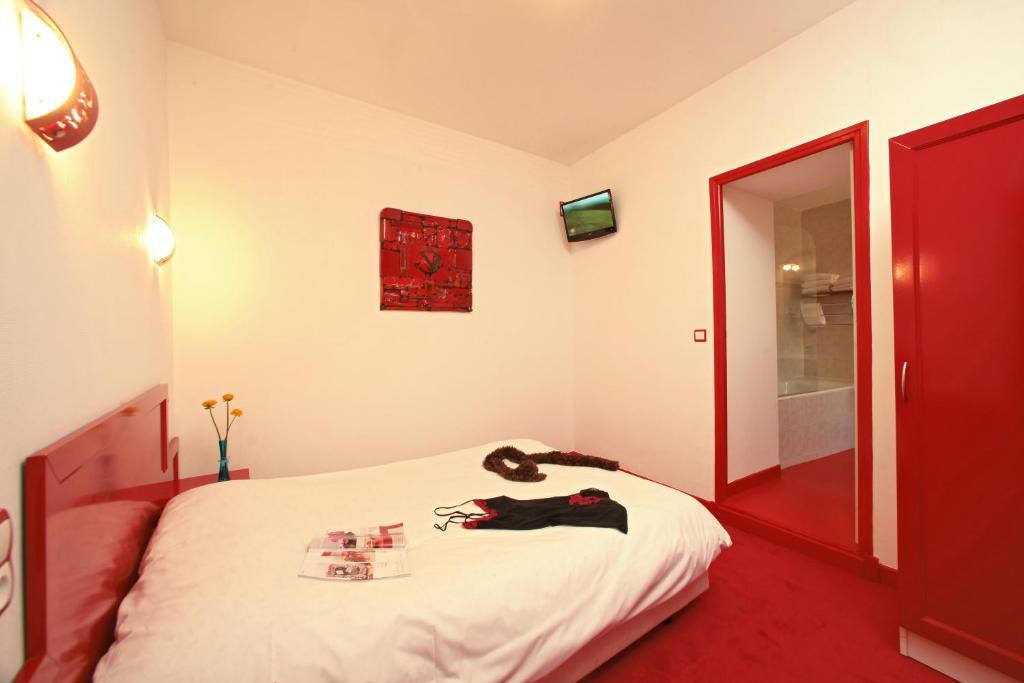 Hotel Le Coin Des Halles Cahors Rom bilde